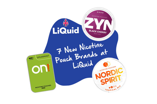 7 New Nicotine Pouch Brands at Liqiud