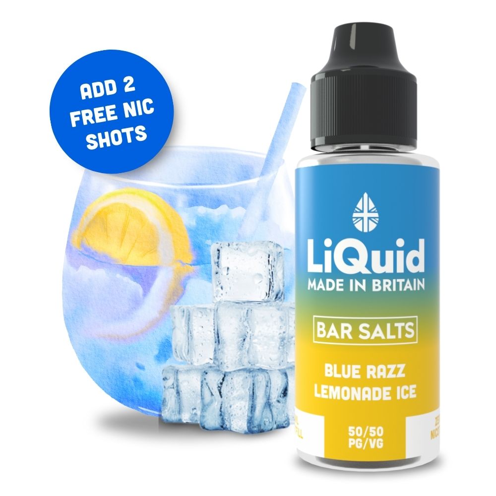 Blue Razz Lemonade Shortfill e-Liquid Vape Juice
