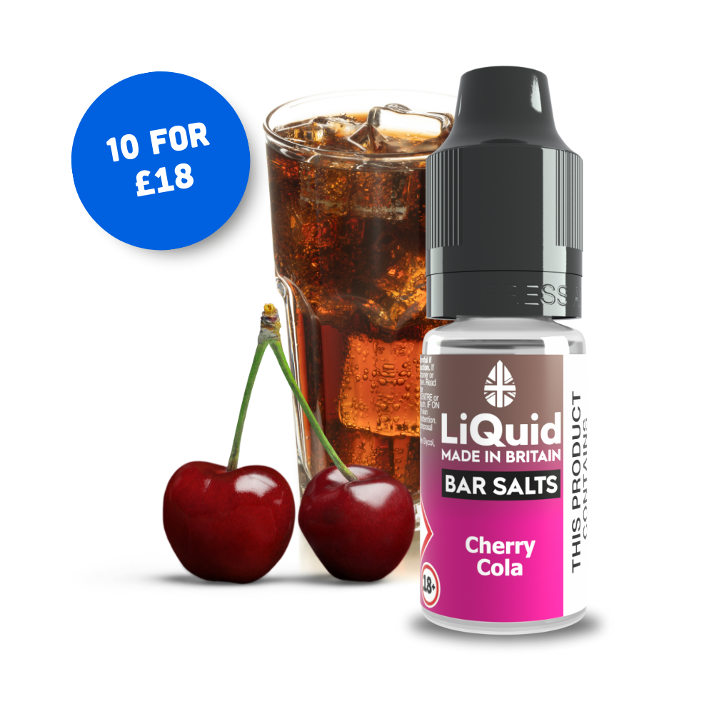 
Cherry Cola Bar Salt Vape Juice Nic Salt