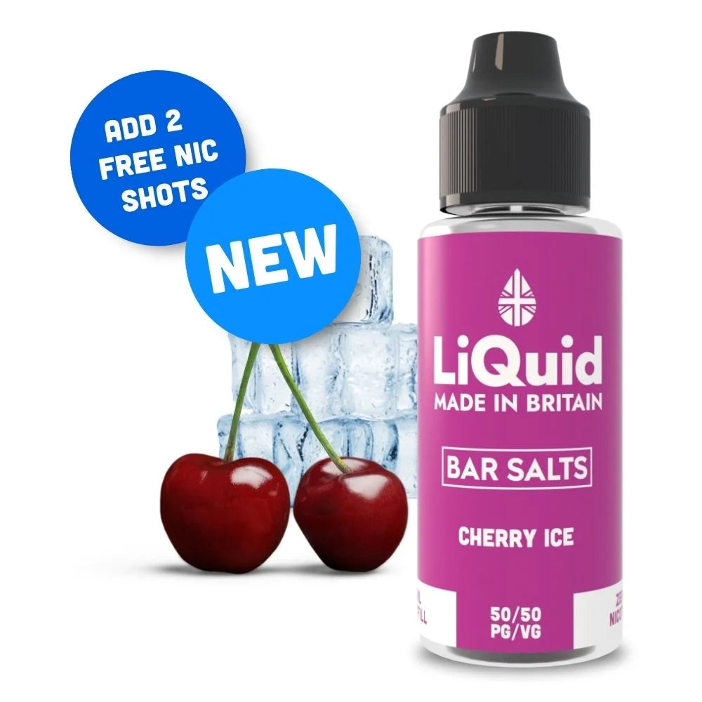 LiQuid Bar Salts Shortfill - Cherry Ice