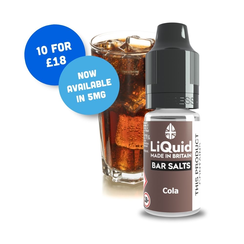 
Cola Bar Salt Vape Juice Nic Salt