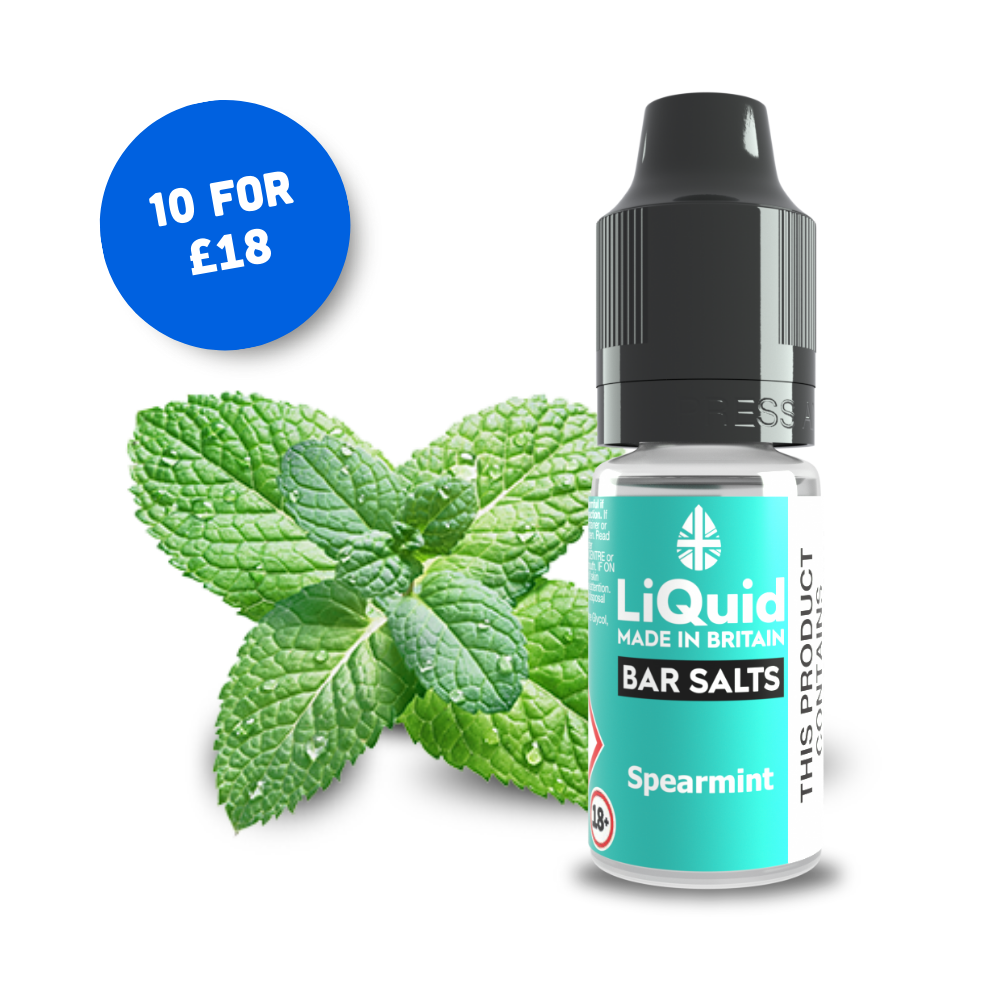 
Spearmint Bar Salt Vape Juice Nic Salt