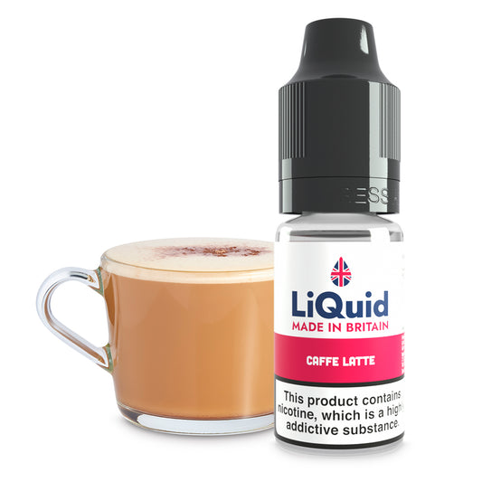 
Caffe Latte UK Made Cheap £1 Vape Juice E-liquid
