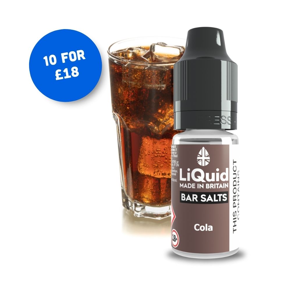 Cola Bar Salt Vape Juice Nic Salt