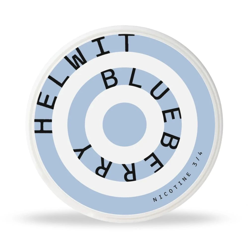 Helwit Blueberry Nicotine Pouches 9mg