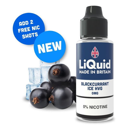 Blackcurrant Ice HVG Shortfill 100ml Cheap Vape Juice