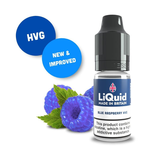 
Blue Raspberry HVG Vape Juice E-Liquid