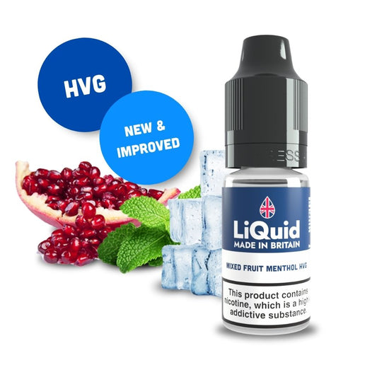 
Mixed Fruit Ice Menthol HVG Vape Juice E-Liquid