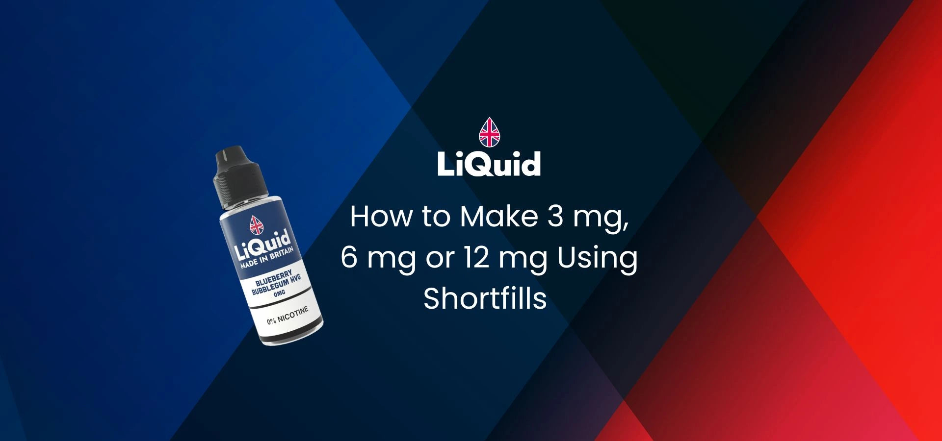 How to Make 3 mg, 6 mg or 12 mg Using Shortfills