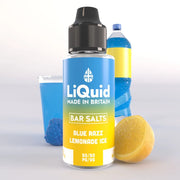 100ml Blue Razz Lemonade Bar Salt 50/50 Shortfill
