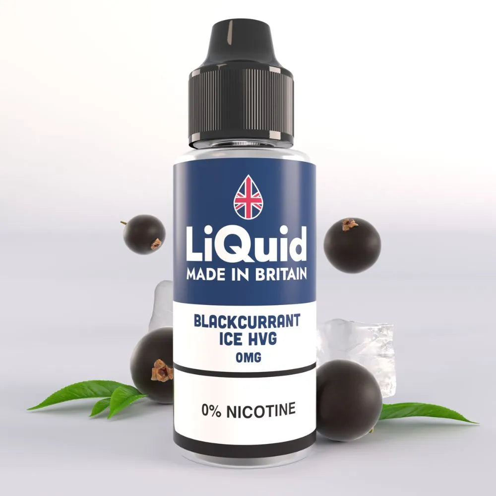 100ml Blackcurrant Ice HVG Shortfill