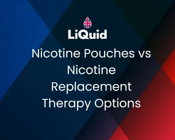 LiQuid mobile header - Nicotine Pouches vs NRT Options