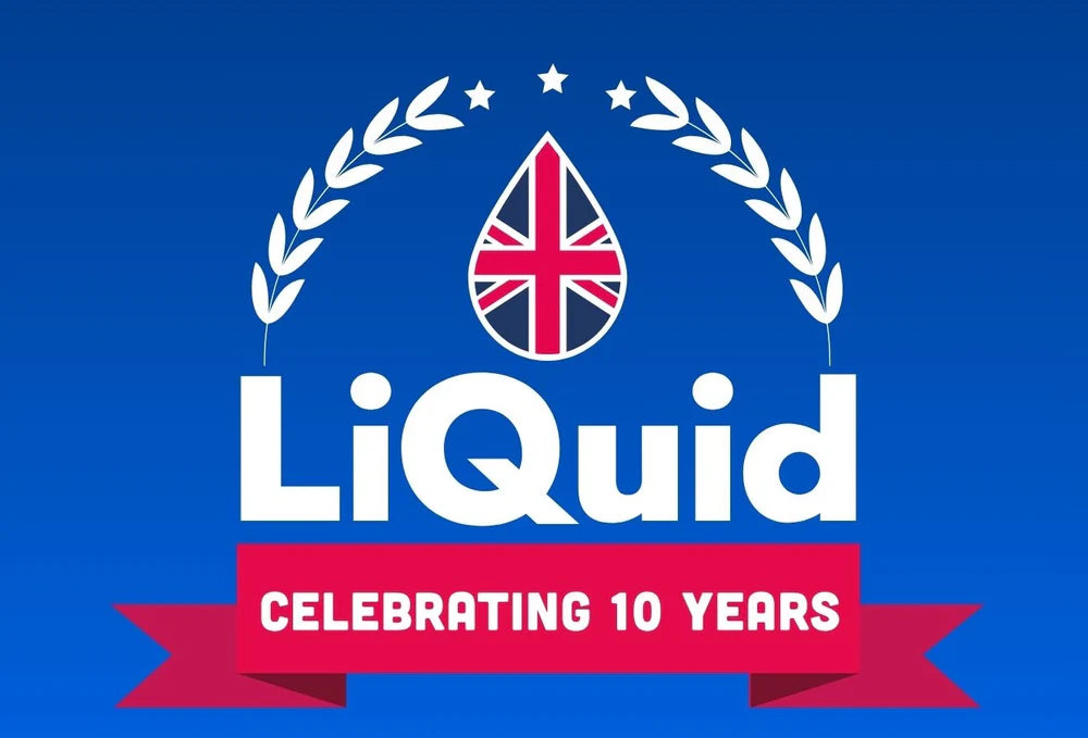 LiQuid ten-year anniversary logo