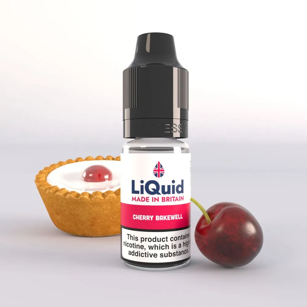 LiQuid £1 Freebase Vape Juice - Cherry Bakewell