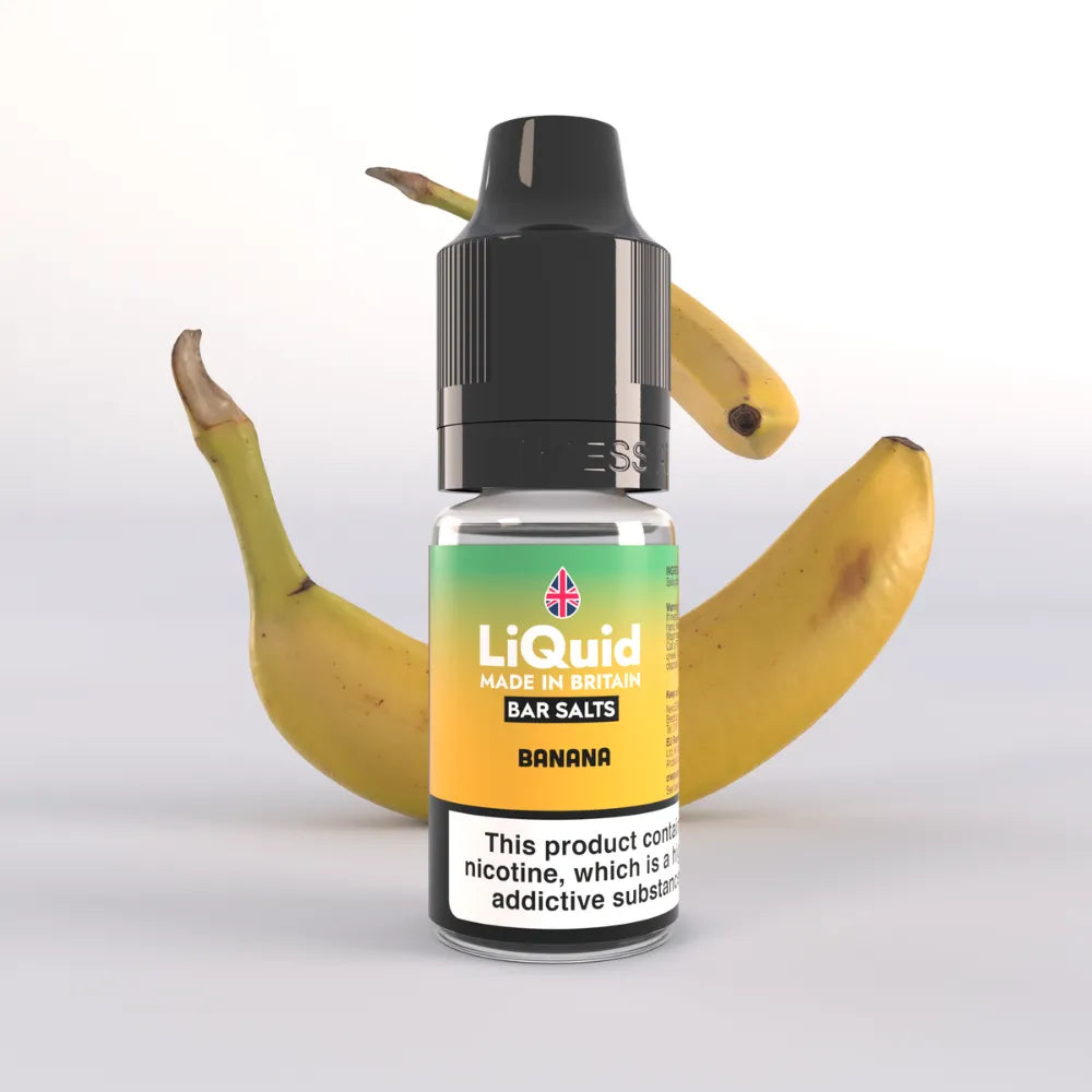 LiQuid Bar Salts Vape Juice 10ml - Banana