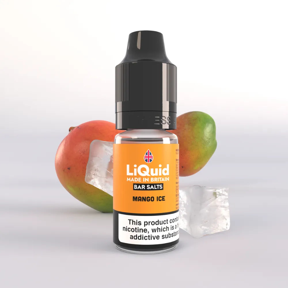 LiQuid Bar Salts Vape Juice 10ml - Mango Ice
