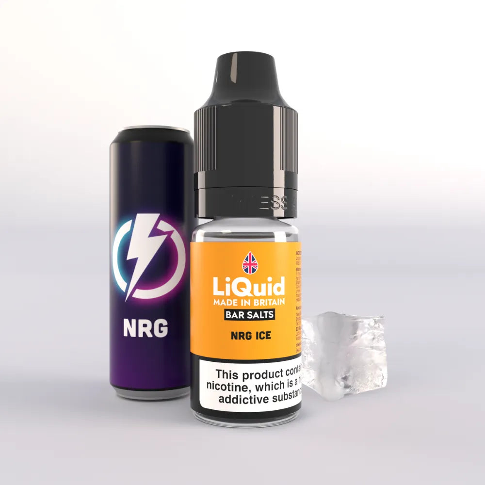 LiQuid Bar Salts Vape Juice 10ml - NRG Ice