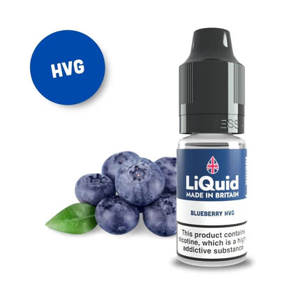 Blueberry high-VG vape liquid by LiQuid