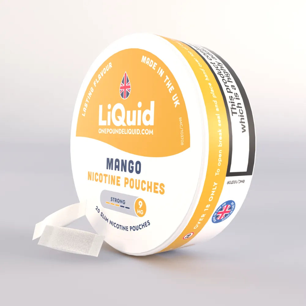 LiQuid Mango Nicotine Pouches - 9mg