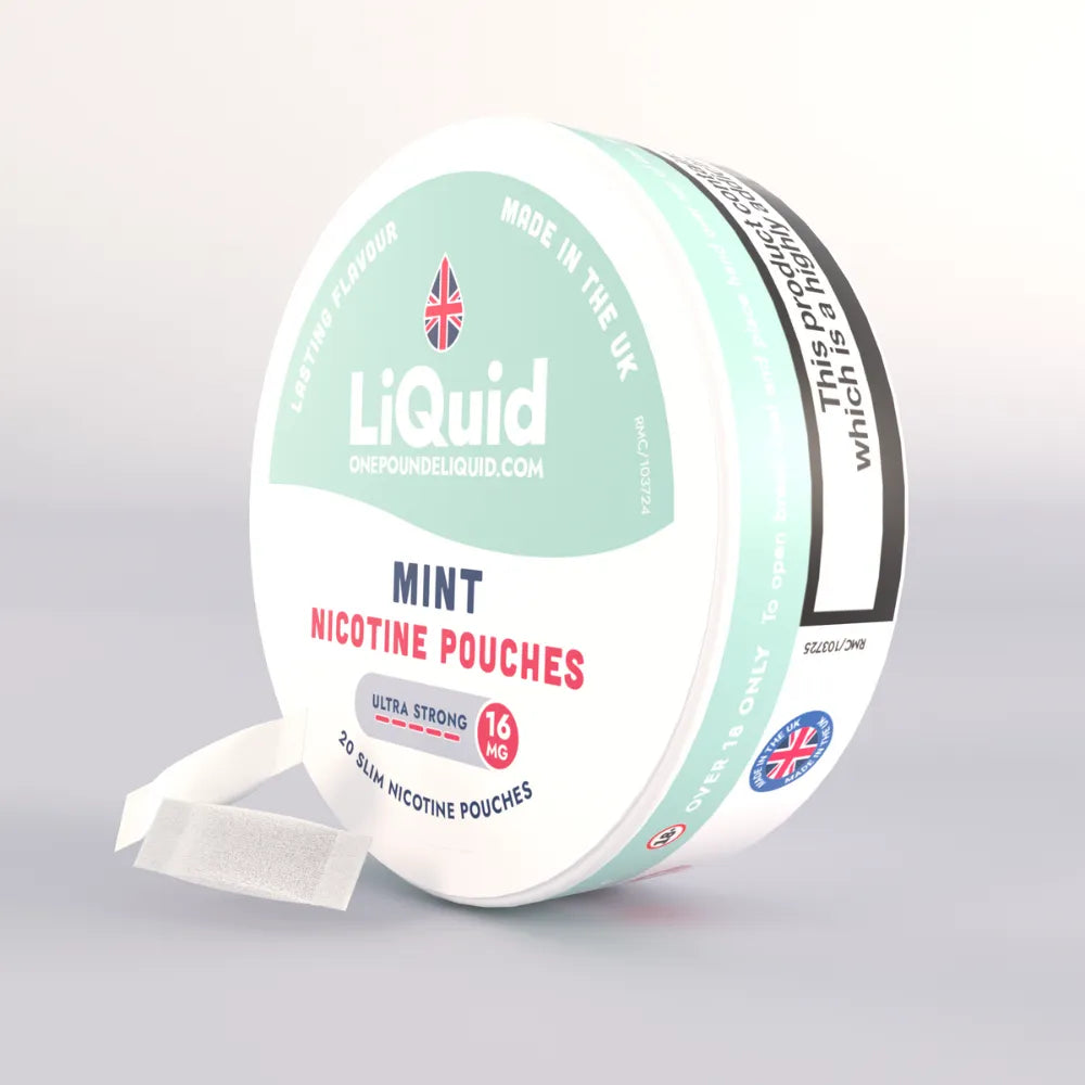 LiQuid Mint Nicotine Pouches - 16mg