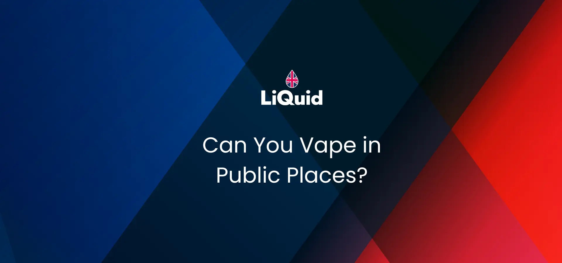 LiQuid header - Can you vape in public places?