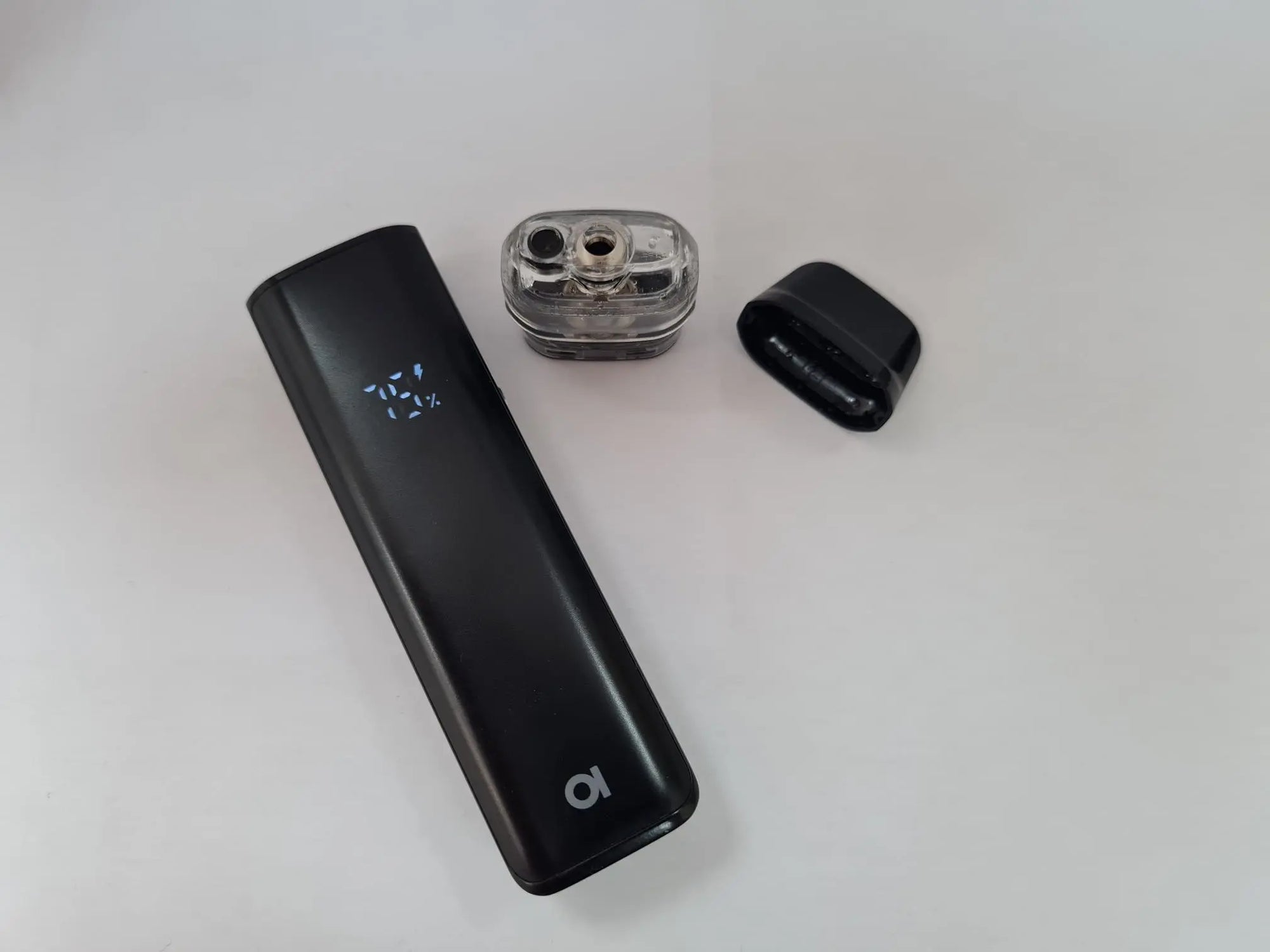 Loomix device with pod fill port exposed