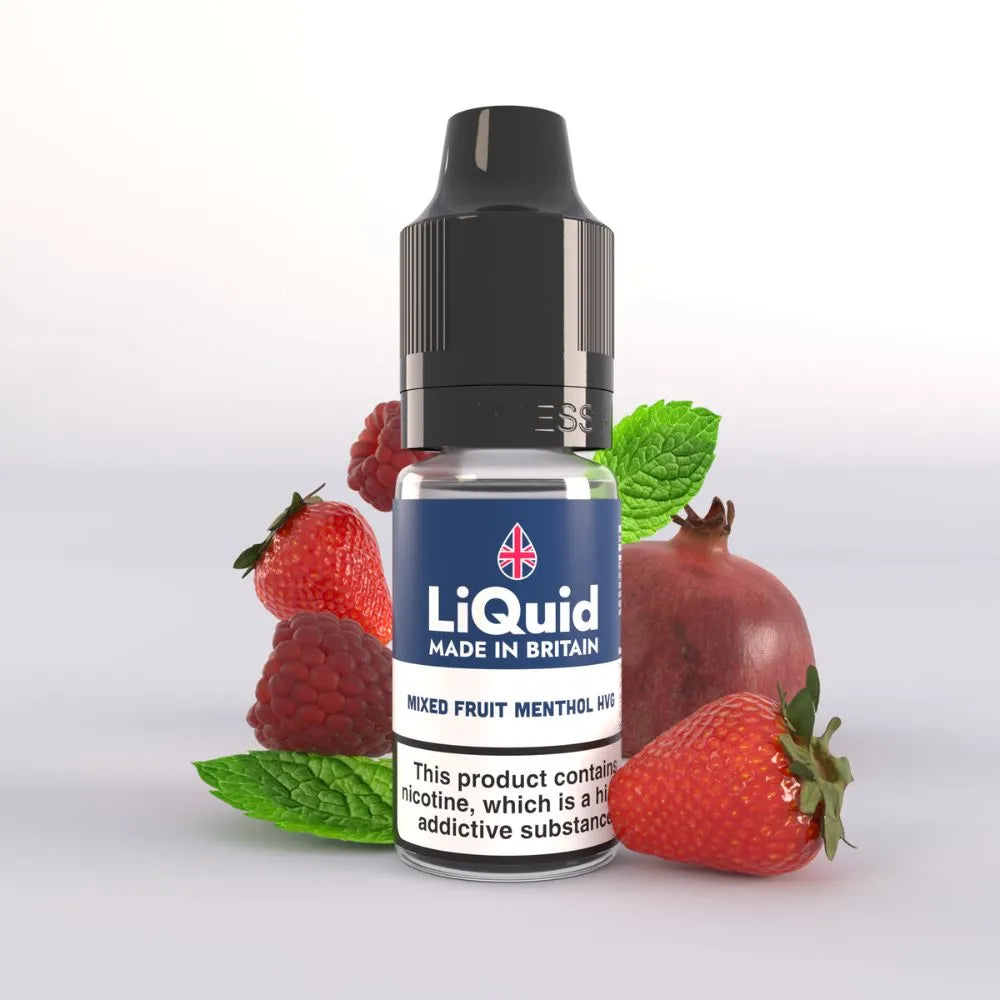 Mixed Fruit Menthol HVG UK Made Vape Juice