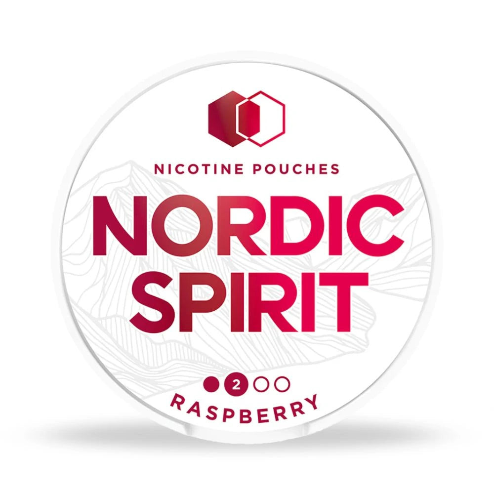 Nordic Spirit Raspberry Nicotine Pouches 6mg