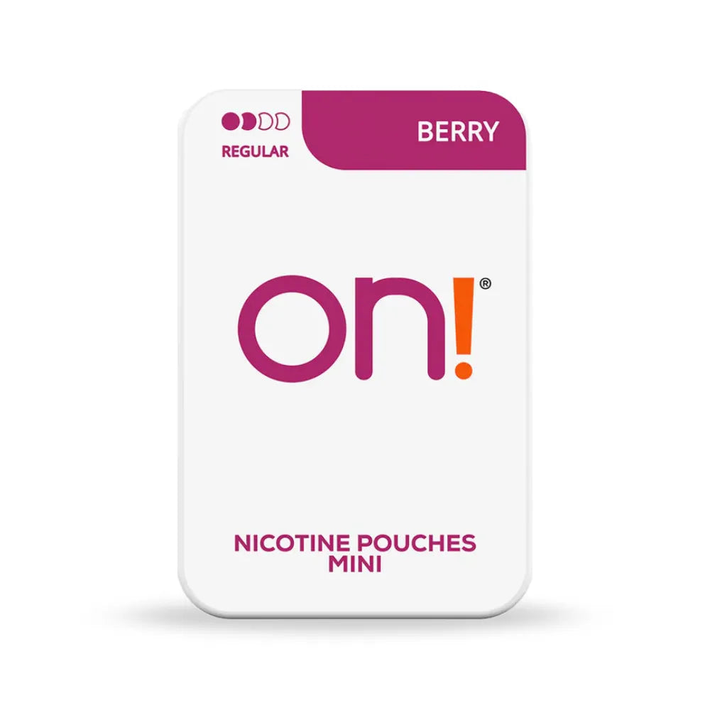 On! Berry Nicotine Pouches 3mg