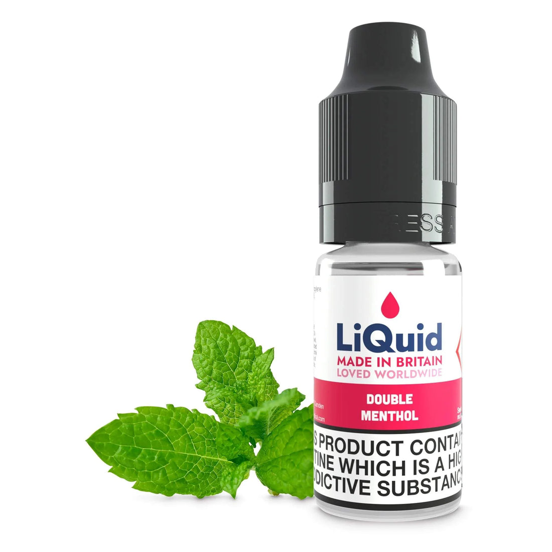 double menthol 50/50 freebase e-liquid by LiQuid