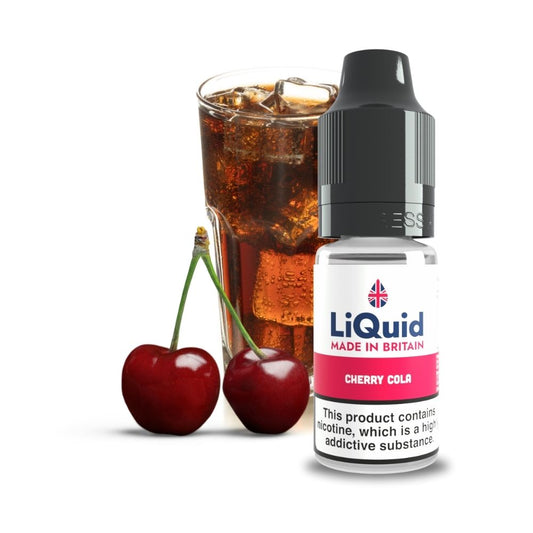 
Cherry Cola UK Made Cheap £1 Vape Juice E-liquid