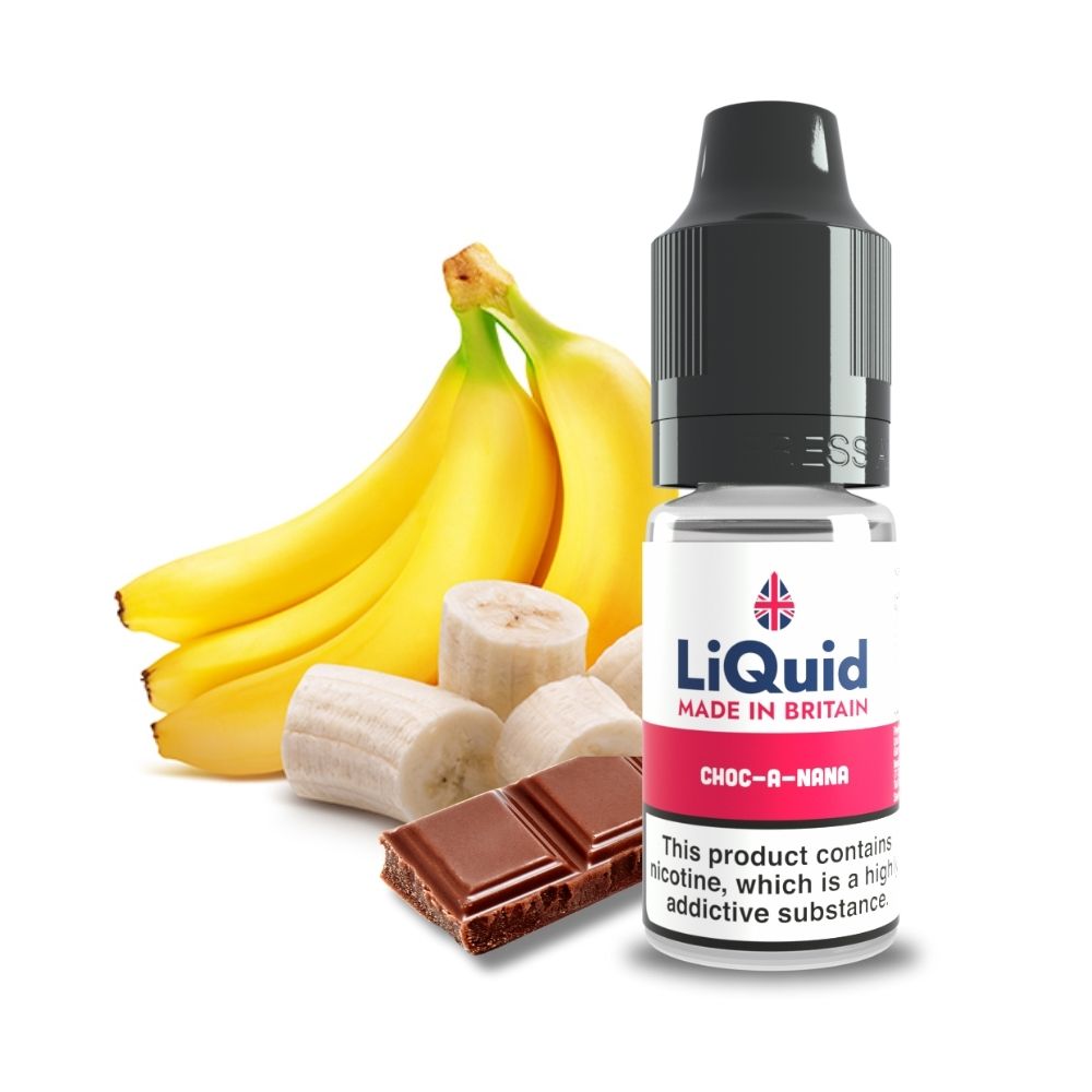 
Choc-A-Nana UK Made Cheap £1 Vape Juice E-liquid