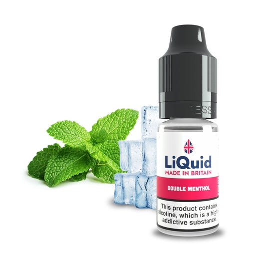 
Double Menthol UK Made Cheap £1 Vape Juice E-liquid