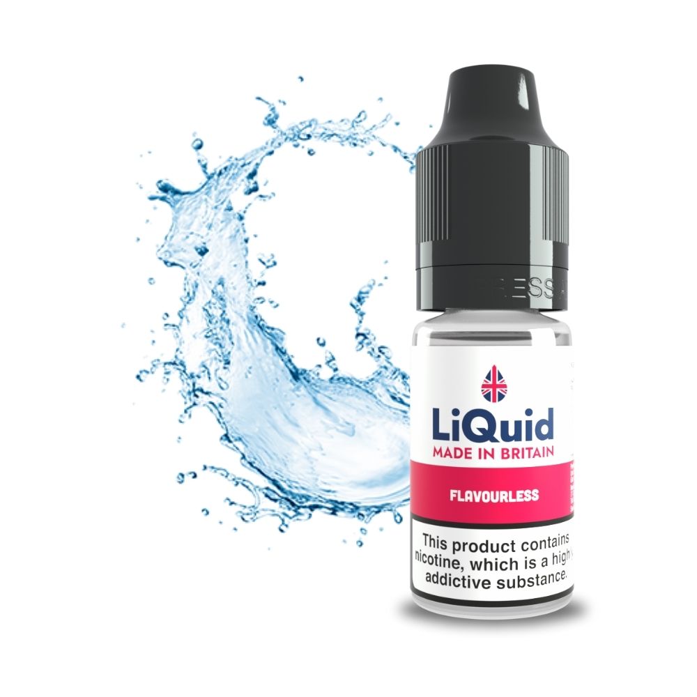 
Flavourless UK Made Cheap £1 Vape Juice E-liquid