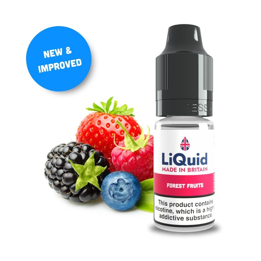 
Forest Fruits UK Made Cheap £1 Vape Juice E-liquid