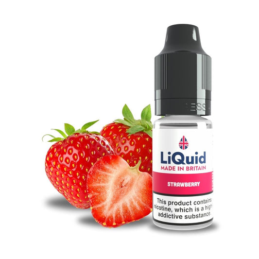 
Strawberry UK Made Cheap £1 Vape Juice E-liquid