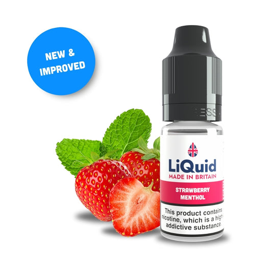 
Strawberry Menthol UK Made Cheap £1 Vape Juice E-liquid