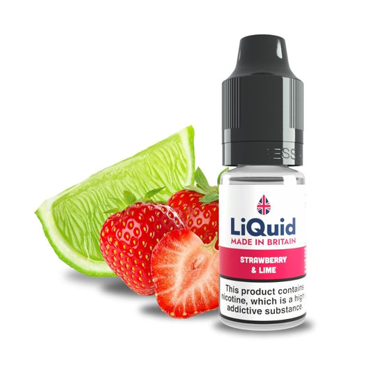 
Strawberry Lime UK Made Cheap £1 Vape Juice E-liquid