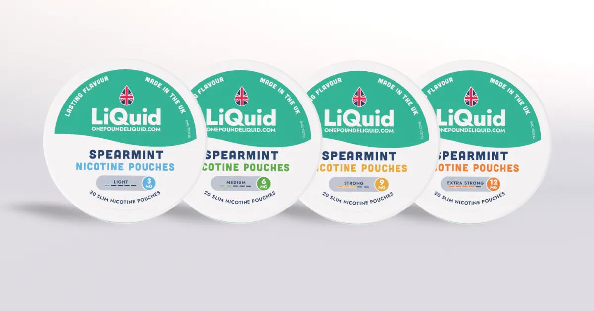 LiQuid Spearmint Nicotine Pouches