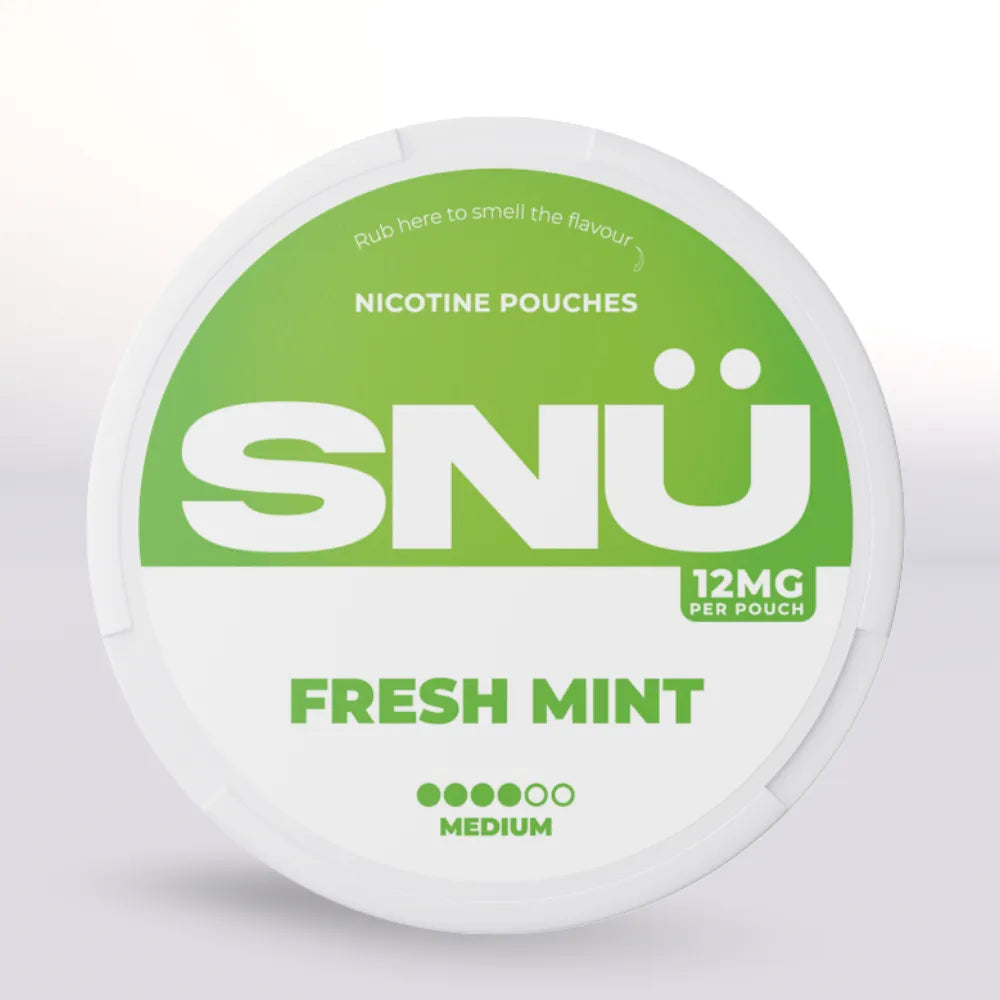 SNÜ Lemon & Lime Nicotine Pouches 12mg