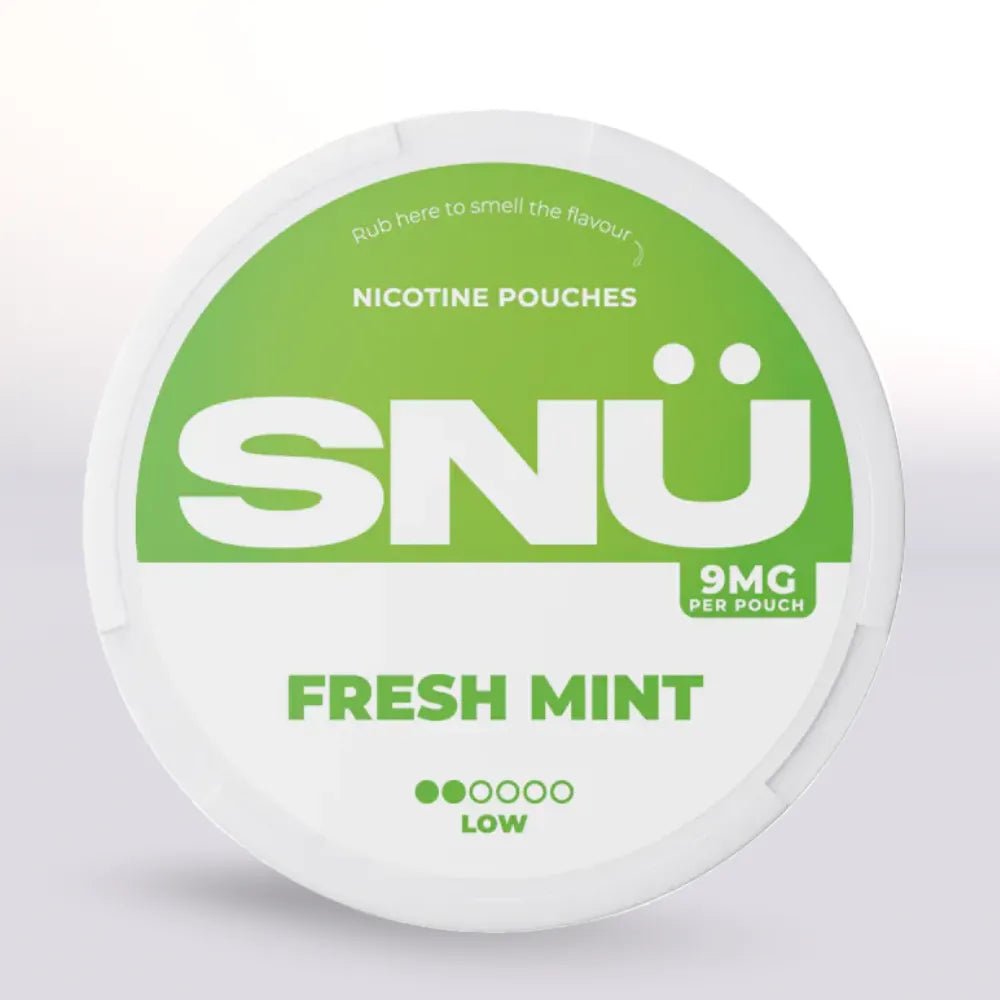 SNÜ Lemon & Lime Nicotine Pouches 9mg
