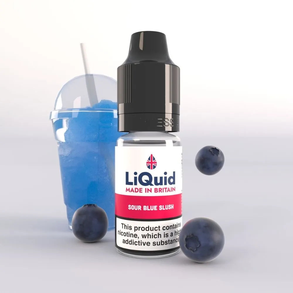 Sour Blue Slush UK Made Vape Juice E-Liquid