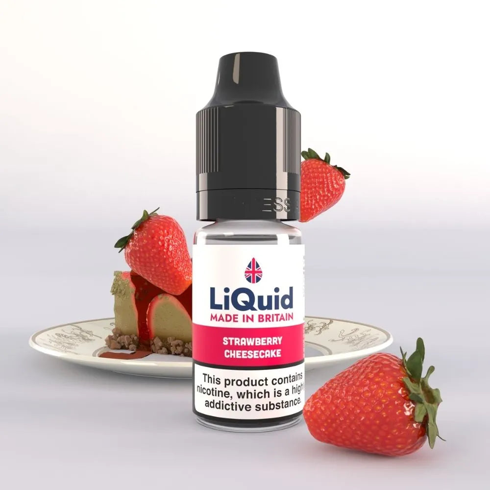 Strawberry Cheesecake Vape Juice UK Made Vape Juice E-Liquid