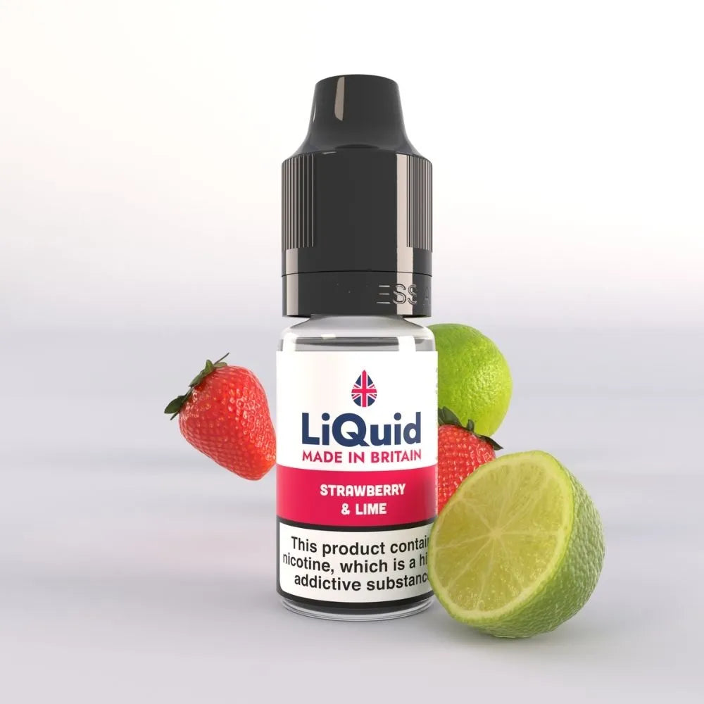 Strawberry & Lime Vape Juice UK Made Vape Juice E-Liquid