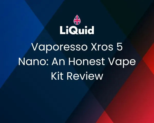 Vaporesso Xros 5 Nano review mobile header LQ