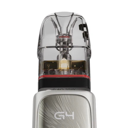 A caliburn G3 pod inserted into the G4 device