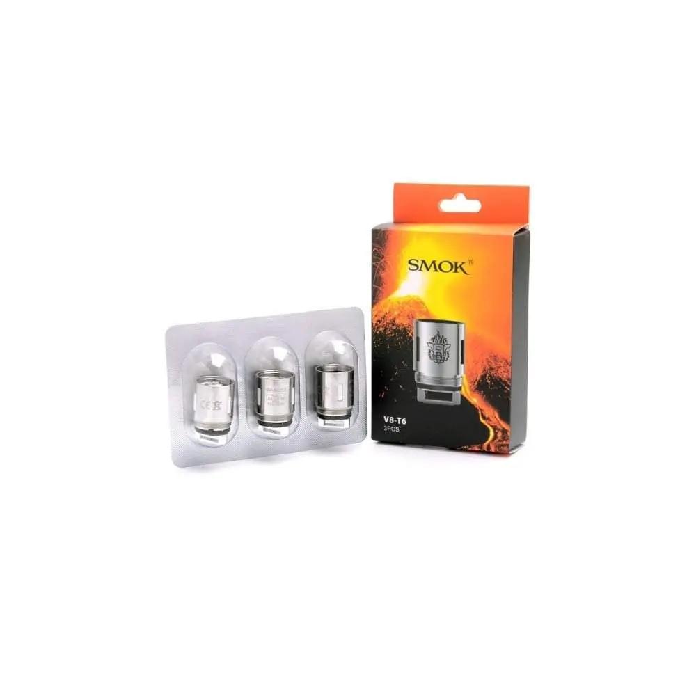 
SMOK TFV8 V8-T6 Coils - 0.2 ohm (3 PACK) onepoundeliquid