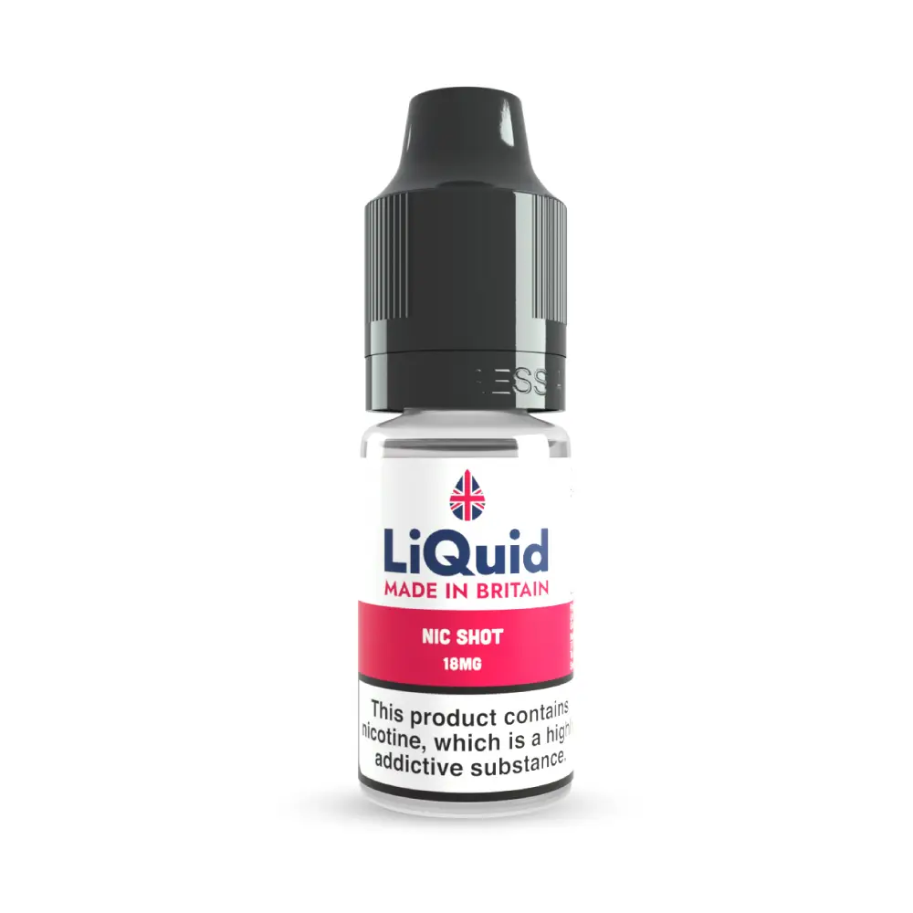 
Nic Shot UK Made Cheap £1 Vape Juice E-liquid