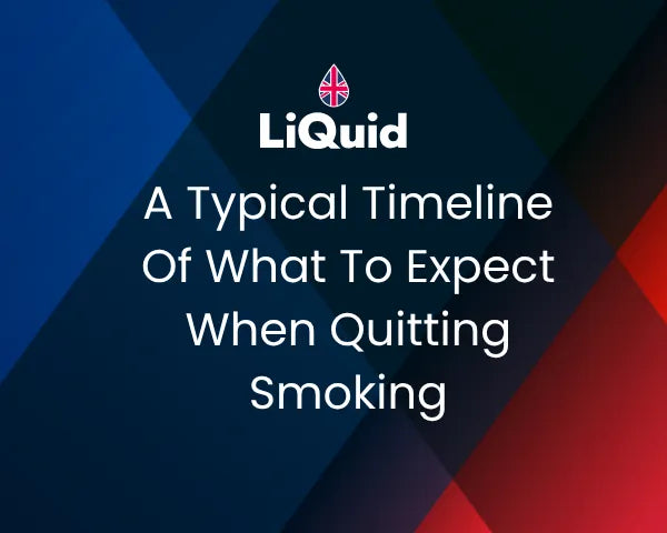 LiQuid header - Typical timeline of what to expect when quitting smoking