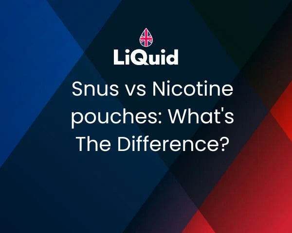 LiQuid header - Snus vs Nicotine Pouches: What's the difference?